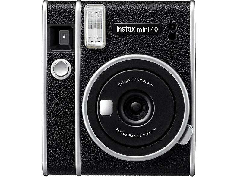 FUJIFILM instax mini 40 Sofortbildkamera, Schwarz von FUJIFILM