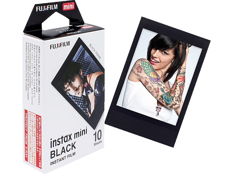 FUJIFILM instax mini Film Black Frame Sofortbildfilm FUJIFILM instax mini Film Black Frame Sofortbildfilm von FUJIFILM