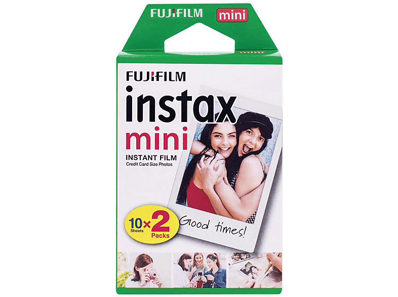 FUJIFILM instax mini Film Doppelpack Sofortbildfilm von FUJIFILM