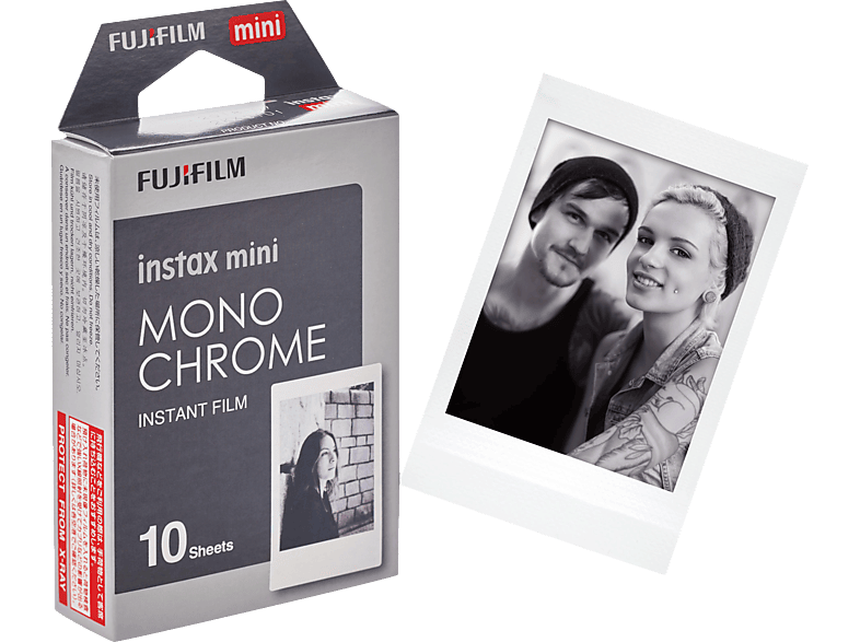 FUJIFILM instax mini Film Monochrome Sofortbildfilm von FUJIFILM