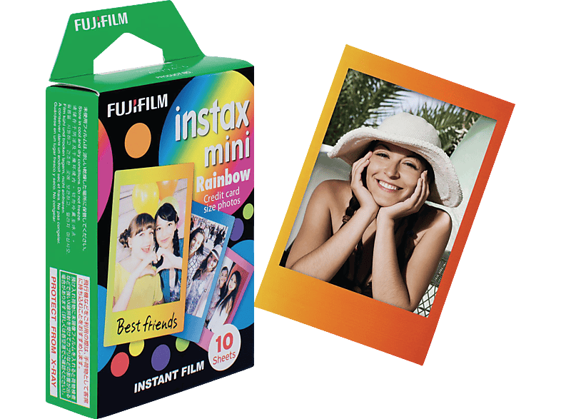 FUJIFILM instax mini Film Rainbow Sofortbildfilm von FUJIFILM