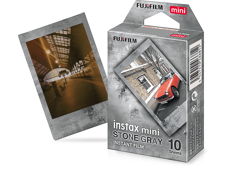 FUJIFILM instax mini Film Stone Gray Sofortbildfilm von FUJIFILM