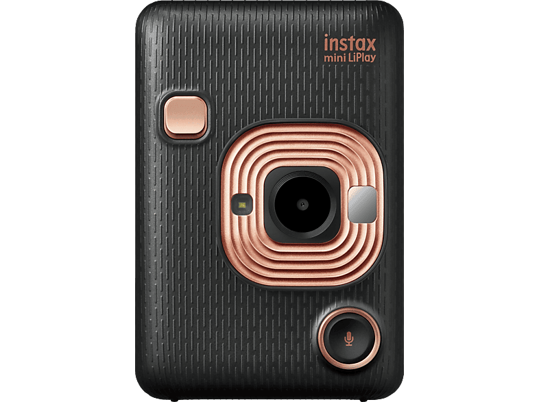 FUJIFILM instax mini LiPlay Sofortbildkamera, Elegant Black von FUJIFILM