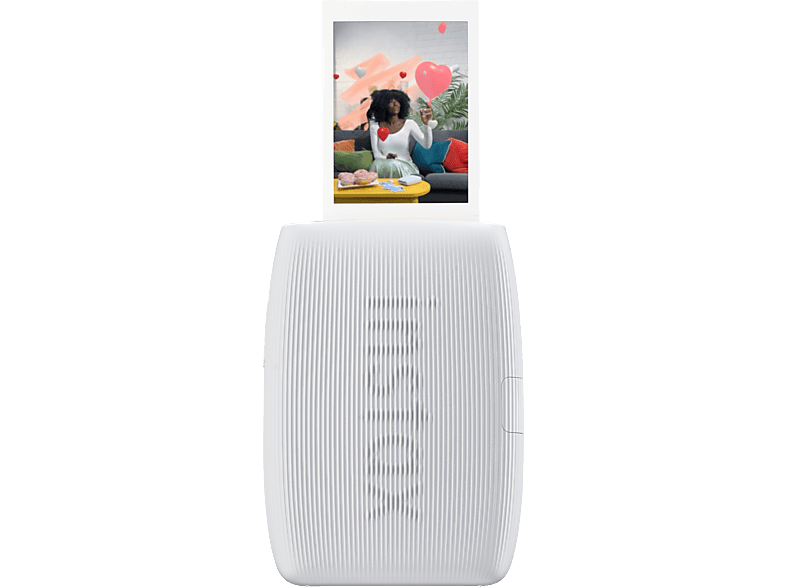 FUJIFILM instax mini Link 3 Clay White Smartphonedrucker Sofortbild von FUJIFILM