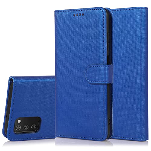 FUNHULLUN Hülle für Samsung Galaxy A03S Premium Leder Handyhülle Flip Tasche Schutzhülle mit Magnetverschluss Kartenfach und Standfunktion für Samsung Galaxy A03S von FUNHULLUN