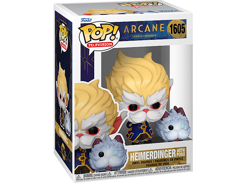 FUNKO POP League of Legends Heimerdinger w/Poro Vinyl Figur FUNKO POP League of Legends Heimerdinger w/Poro Vinyl Figur von FUNKO POP