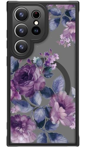 FUNMIKO Niedliche Handyhülle für Samsung Galaxy S25 Ultra – kabelloses Laden – Trendiges Wildblumen-Design für Frauen Mädchen – rutschfeste durchscheinende matte Abdeckung mit stoßfesten Ecken FUNMIKO Niedliche Handyhülle für Samsung Galaxy S25 Ultra – kabelloses Laden – Trendiges Wildblumen-Design für Frauen Mädchen – rutschfeste durchscheinende matte Abdeckung mit stoßfesten Ecken von FUNMIKO