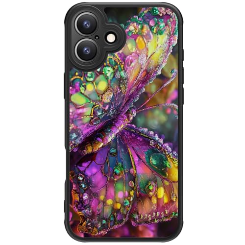 FUNMIKO Niedliche Handyhülle für iPhone 16, kabelloses Laden, militärischer Schutz, trendiges Wildblumen-Design für Frauen, Mädchen, rutschfest, durchscheinend, matt, Hardcover, lebendiger eleganter FUNMIKO Niedliche Handyhülle für iPhone 16, kabelloses Laden, militärischer Schutz, trendiges Wildblumen-Design für Frauen, Mädchen, rutschfest, durchscheinend, matt, Hardcover, lebendiger eleganter von FUNMIKO