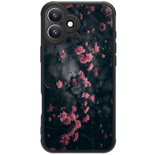 FUNMIKO Niedliche Handyhülle für iPhone 16 Plus, kabelloses Laden, militärischer Schutz, trendiges Wildblumen-Design für Frauen und Mädchen, rutschfeste, durchscheinende, matte Hardcover, Mystic FUNMIKO Niedliche Handyhülle für iPhone 16 Plus, kabelloses Laden, militärischer Schutz, trendiges Wildblumen-Design für Frauen und Mädchen, rutschfeste, durchscheinende, matte Hardcover, Mystic von FUNMIKO