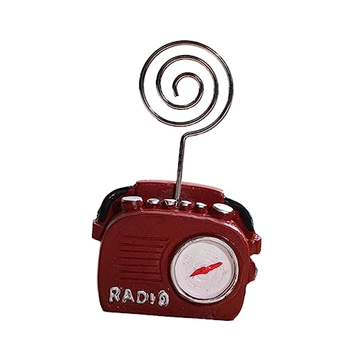 FUNNETOYU 1 Stück Funkscheinhalter Altes Telefon Spiralförmiger Fotoclip Desktop-aktenhalter Inhaber Der Tischnummer Büroprodukt Mini-tischkartenhalter Retro-telefon Metall Ring Rot FUNNETOYU 1 Stück Funkscheinhalter Altes Telefon Spiralförmiger Fotoclip Desktop-aktenhalter Inhaber Der Tischnummer Büroprodukt Mini-tischkartenhalter Retro-telefon Metall Ring Rot von FUNNETOYU