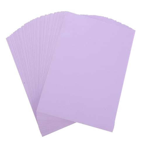 FUNNETOYU 100 Stück Druckerpapier Kopieren Schüttgut a4 Druckpapier Kartenvorrat Kopierpapier für Drucker Zellstoffpapier Lavender FUNNETOYU 100 Stück Druckerpapier Kopieren Schüttgut a4 Druckpapier Kartenvorrat Kopierpapier für Drucker Zellstoffpapier Lavender von FUNNETOYU