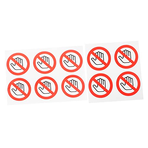 FUNNETOYU 10Stücke Berühren Aufkleber Sicherheitswarnschilder Für Gefährliche Geräte Selbstklebend Langlebig Für Fabriken Und Baustellen FUNNETOYU 10Stücke Berühren Aufkleber Sicherheitswarnschilder Für Gefährliche Geräte Selbstklebend Langlebig Für Fabriken Und Baustellen von FUNNETOYU