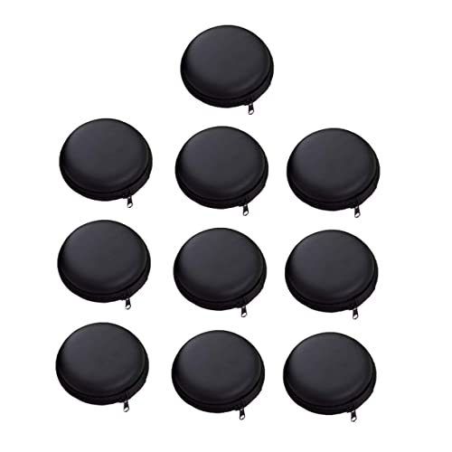 FUNNETOYU 10Stücke Kopfhörer Aufbewahrungstasche Mehrzweck Organizer für Kabel Zubehör Druckfester Aufbewahrungskoffer für Headsets Schwarz für Zuhause FUNNETOYU 10Stücke Kopfhörer Aufbewahrungstasche Mehrzweck Organizer für Kabel Zubehör Druckfester Aufbewahrungskoffer für Headsets Schwarz für Zuhause von FUNNETOYU
