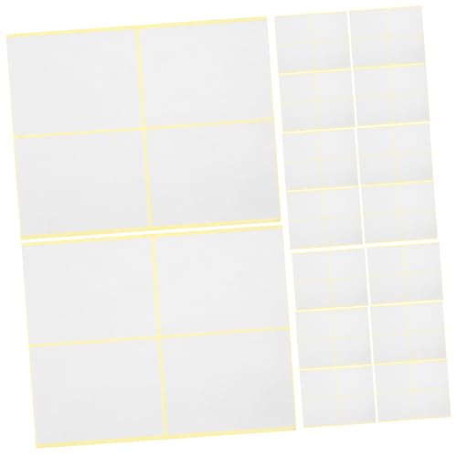 FUNNETOYU 120 Stück Großes reine weiße Klebebricketikett Größe Organisation reisen leere Etiketten Vinyl mit Aufkleber auf Etiketten schreiben Verpackungsetiketten für Umzugskartons Papier FUNNETOYU 120 Stück Großes reine weiße Klebebricketikett Größe Organisation reisen leere Etiketten Vinyl mit Aufkleber auf Etiketten schreiben Verpackungsetiketten für Umzugskartons Papier von FUNNETOYU
