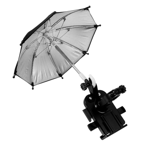 FUNNETOYU 1Satz Fahrrad Telefonhalterung mit Regenschirm Witterungsbeständiger Handyhalter für Fahrräder Ergonomisch Tragbar für Navigation Freihändiges Telefonieren FUNNETOYU 1Satz Fahrrad Telefonhalterung mit Regenschirm Witterungsbeständiger Handyhalter für Fahrräder Ergonomisch Tragbar für Navigation Freihändiges Telefonieren von FUNNETOYU