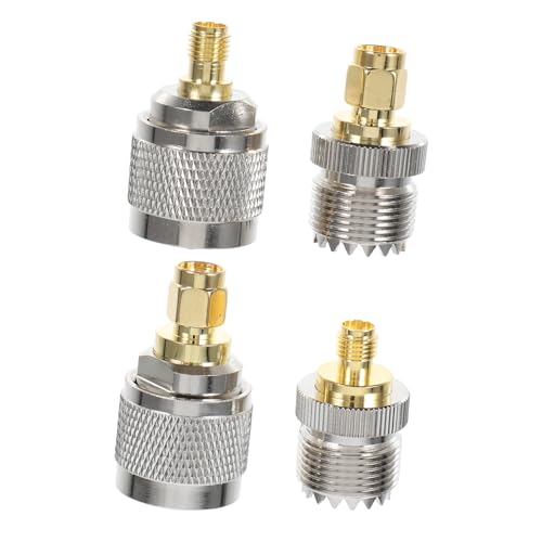 FUNNETOYU 1Satz SMA zu Uhf Adapter Teiliges Koaxialanschluss für Steckverbinder für Radios Drahtlose LAN Geräte Nicht Design FUNNETOYU 1Satz SMA zu Uhf Adapter Teiliges Koaxialanschluss für Steckverbinder für Radios Drahtlose LAN Geräte Nicht Design von FUNNETOYU