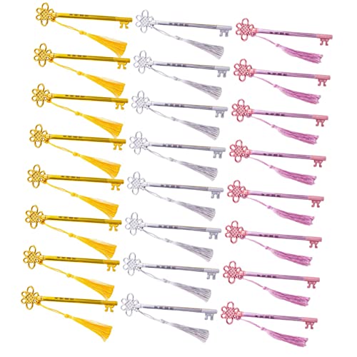 FUNNETOYU 24 Stück Gelstifte Mit Hängender Quaste Notizen Schwarzer Tintenstift Schnelltrocknende Stifte 05 Mm Stifte Mehrfarbiger Chinesischer Knotenstift Schwarze Stifte Mit Feiner FUNNETOYU 24 Stück Gelstifte Mit Hängender Quaste Notizen Schwarzer Tintenstift Schnelltrocknende Stifte 05 Mm Stifte Mehrfarbiger Chinesischer Knotenstift Schwarze Stifte Mit Feiner von FUNNETOYU