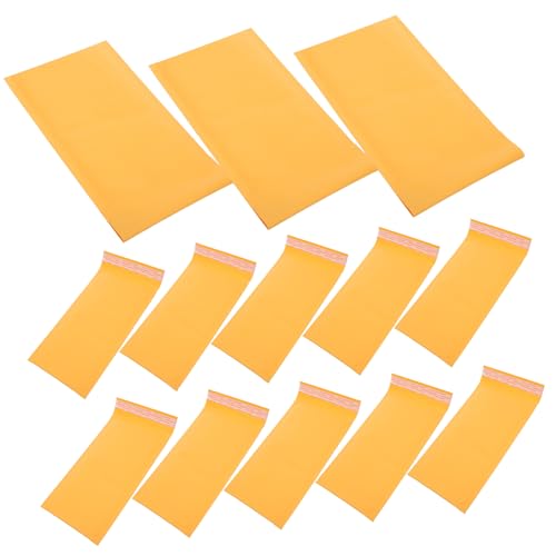 FUNNETOYU 25Stücke Selbstversiegelnde Luftpolster Versandtaschen aus Kraftpapier Gepolsterte Briefumschläge für Sicheren Versand von Rechnungen Fotos und Reißfest FUNNETOYU 25Stücke Selbstversiegelnde Luftpolster Versandtaschen aus Kraftpapier Gepolsterte Briefumschläge für Sicheren Versand von Rechnungen Fotos und Reißfest von FUNNETOYU