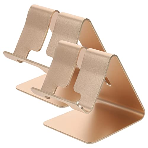FUNNETOYU 2Stücke Aluminium Telefonständer Universeller Halter für Smartphone Tablet Stabiler Tischständer für Büro Wohnzimmer Schlafzimmer Praktische Handyhalterung FUNNETOYU 2Stücke Aluminium Telefonständer Universeller Halter für Smartphone Tablet Stabiler Tischständer für Büro Wohnzimmer Schlafzimmer Praktische Handyhalterung von FUNNETOYU