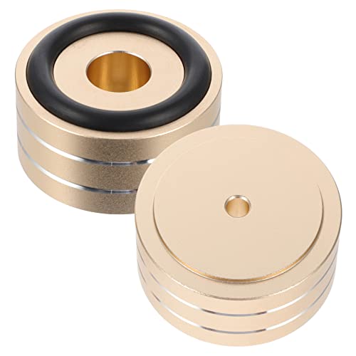 FUNNETOYU 2Stücke CD Player Vibrations Füße Pads aus Aluminiumlegierung für Lautsprecher Robust Langlebig zur Schwingungsdämpfung Geräuschreduktion Kompatibel FUNNETOYU 2Stücke CD Player Vibrations Füße Pads aus Aluminiumlegierung für Lautsprecher Robust Langlebig zur Schwingungsdämpfung Geräuschreduktion Kompatibel von FUNNETOYU