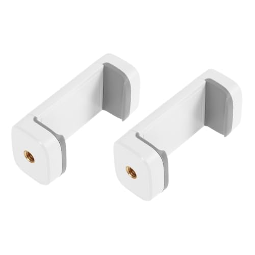 FUNNETOYU 2Stücke Smartphone Clip Halterung für Stativ Universeller Handyadapter für Horizontale Vertikale Nutzung Stabiler Handyständer für Live Streaming Fotografie FUNNETOYU 2Stücke Smartphone Clip Halterung für Stativ Universeller Handyadapter für Horizontale Vertikale Nutzung Stabiler Handyständer für Live Streaming Fotografie von FUNNETOYU