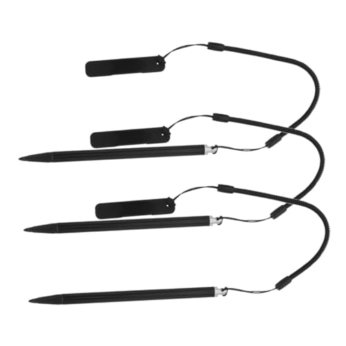 FUNNETOYU 3 Stück Resistiver Eingabestift, Universeller Hochempfindlicher Kapazitiver Touchscreen-Eingabestift Mit Federseil Und Clips Für Tablets Und Telefone FUNNETOYU 3 Stück Resistiver Eingabestift, Universeller Hochempfindlicher Kapazitiver Touchscreen-Eingabestift Mit Federseil Und Clips Für Tablets Und Telefone von FUNNETOYU