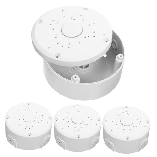 FUNNETOYU 4Stücke Externer Anschlusskasten Wasserdichter Schaltkasten für Außen Innenanwendungen Kabelmanagement Sichere Verbindung von Elektrowerkzeugen Wetterfester FUNNETOYU 4Stücke Externer Anschlusskasten Wasserdichter Schaltkasten für Außen Innenanwendungen Kabelmanagement Sichere Verbindung von Elektrowerkzeugen Wetterfester von FUNNETOYU