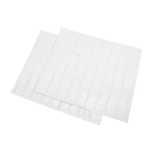 FUNNETOYU 54 Stück Namensaufkleber Büro für Stichworte Etiketten mit trockener Löschung Etiketten zur Kennzeichnung von Lebensmittelnamen praktische Namensschilder beschichtetes Papier Weiß FUNNETOYU 54 Stück Namensaufkleber Büro für Stichworte Etiketten mit trockener Löschung Etiketten zur Kennzeichnung von Lebensmittelnamen praktische Namensschilder beschichtetes Papier Weiß von FUNNETOYU
