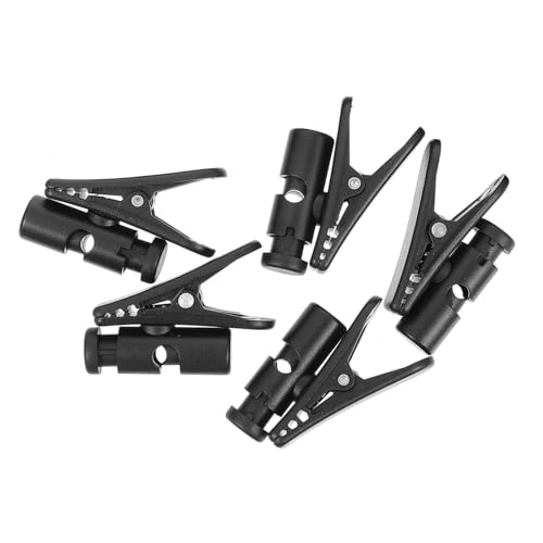 FUNNETOYU 5Stücke Kopfhörer Kabelclips Schwarz Praktische Mikrofon Clips für Kabelorganisation Kompakt Tragbar für Vertikale Horizontale Oberflächen Widerstandsfähig FUNNETOYU 5Stücke Kopfhörer Kabelclips Schwarz Praktische Mikrofon Clips für Kabelorganisation Kompakt Tragbar für Vertikale Horizontale Oberflächen Widerstandsfähig von FUNNETOYU