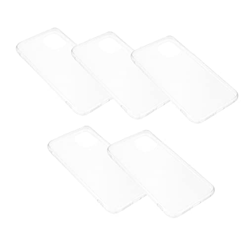 FUNNETOYU 5Stücke Sublimation Blanko Handyhülle DIY Schutz für pro Personalisierbare Telefonhülle aus Dünnem Acryl Flexiblem TPU Rahmen für Kreative Bastelprojekte FUNNETOYU 5Stücke Sublimation Blanko Handyhülle DIY Schutz für pro Personalisierbare Telefonhülle aus Dünnem Acryl Flexiblem TPU Rahmen für Kreative Bastelprojekte von FUNNETOYU