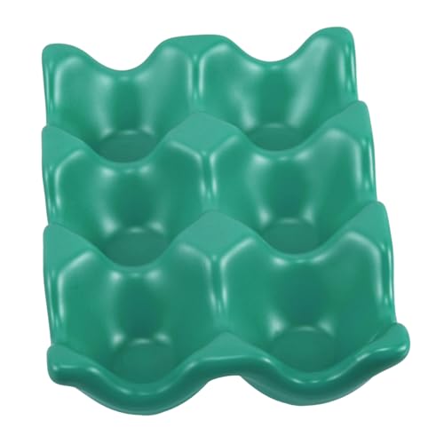 FUNNETOYU 6 Eierhalter Aus Keramik Spender Für Theke Stapelbarer Eier Organizer Eieraufbewahrung Für Kühlschrank Eierhalter Küche Gefütterte Eier Kühlschrankhalter Camping FUNNETOYU 6 Eierhalter Aus Keramik Spender Für Theke Stapelbarer Eier Organizer Eieraufbewahrung Für Kühlschrank Eierhalter Küche Gefütterte Eier Kühlschrankhalter Camping von FUNNETOYU