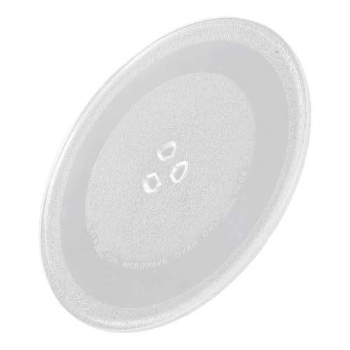 FUNNETOYU Glasschalenabdeckungen Für Mikrowellen Heizplatte Ersatzofen Glasdrehteller Mikrowellenzubehör Mikrowellen Drehteller Borosilikatglas Transparent von FUNNETOYU
