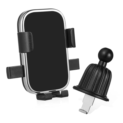 FUNNETOYU Halterung für Autotelefon Autotelefonhalter Auto -Entlüftungs -Telefonhalter Telefonhalterung Autohalterung Auto handyhalter Halterung für das Armaturenbrett Plastik Schwarz von FUNNETOYU