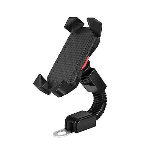 FUNNETOYU Handyhalterung für Motorräder Verstellbare Smartphone Halterung mit Drehung für Lenkermontage Universeller Handyhalter für Motorräder Bikes von FUNNETOYU