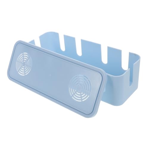 FUNNETOYU Kabelaufbewahrungsbox Computerkabel Organizer Steckdosenleisten Organizer Kabelhalter Kabelaufbewahrungsbehälter Steckdosenleisten Organizer Schreibtisch Kabel Organizer von FUNNETOYU