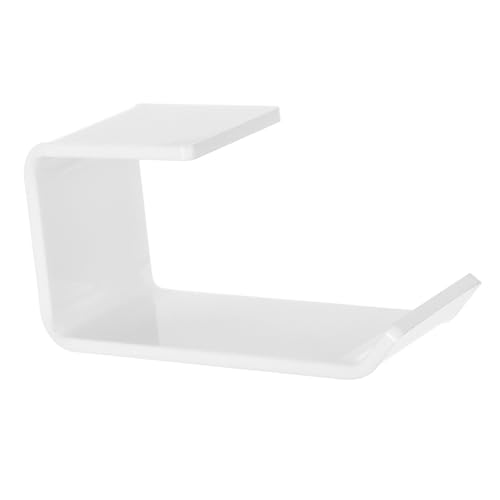 FUNNETOYU Kopfhörerhalter Förmig Selbstklebend für Schreibtisch Universeller Headset für Over Ear Desktop Ohrhörer Platzsparende Wandhalterung Weiß Elegantes Design FUNNETOYU Kopfhörerhalter Förmig Selbstklebend für Schreibtisch Universeller Headset für Over Ear Desktop Ohrhörer Platzsparende Wandhalterung Weiß Elegantes Design von FUNNETOYU