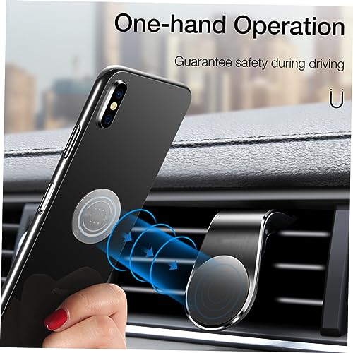 FUNNETOYU Magnetische Auto Telefonhalterung für Lüftung Universelle Halterung für Smartphones Magnet Platzsparendes Design Bedienung für Sicheres Fahren von FUNNETOYU
