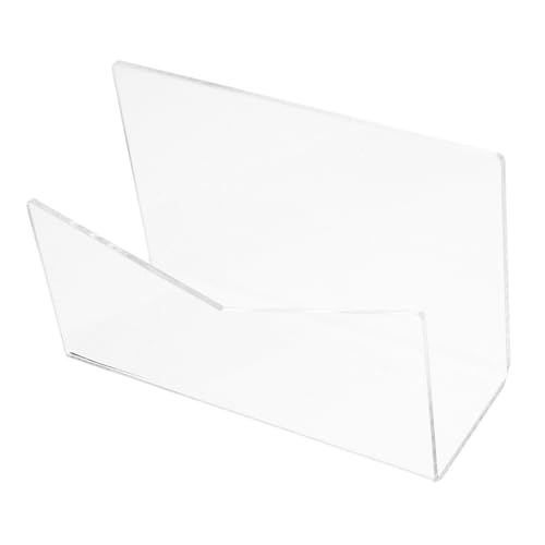 FUNNETOYU Mail-Organizer Datei Briefhalter Schreibtisch-Organizer Schreibtisch-Brieforganisator Post Buchanzeige Briefumschlag-Organizer für den Schreibtisch Briefregal Acryl von FUNNETOYU