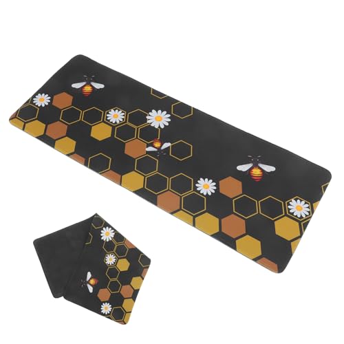 FUNNETOYU Mauspad Rosa Matten Schreibtisch Großer -pad Computertisch -pads Blau Bürodesk -zubehör Grün Dekorative Tischunterlage Ergonomisch Tischmatte Tastaturmatte Gummi Schwarz FUNNETOYU Mauspad Rosa Matten Schreibtisch Großer -pad Computertisch -pads Blau Bürodesk -zubehör Grün Dekorative Tischunterlage Ergonomisch Tischmatte Tastaturmatte Gummi Schwarz von FUNNETOYU