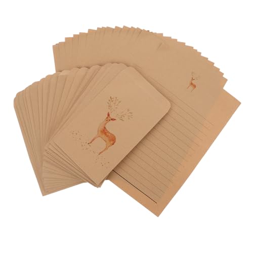 FUNNETOYU Retro -Umschlagbuchstabenpapier Set Weihnachten Post Einladung machen groß Lagerstationär für Mädchen Vinylbriefe gealtertes Papier Buchstabenaufkleber aus Vinyl Kartonpapier FUNNETOYU Retro -Umschlagbuchstabenpapier Set Weihnachten Post Einladung machen groß Lagerstationär für Mädchen Vinylbriefe gealtertes Papier Buchstabenaufkleber aus Vinyl Kartonpapier von FUNNETOYU
