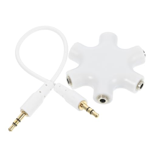 FUNNETOYU Sechskant Audio Splitter Adapter für Kopfhörer Musikgeräte Ermöglicht Gleichzeitige Nutzung Audioausgängen Kompatibel mit PC FUNNETOYU Sechskant Audio Splitter Adapter für Kopfhörer Musikgeräte Ermöglicht Gleichzeitige Nutzung Audioausgängen Kompatibel mit PC von FUNNETOYU