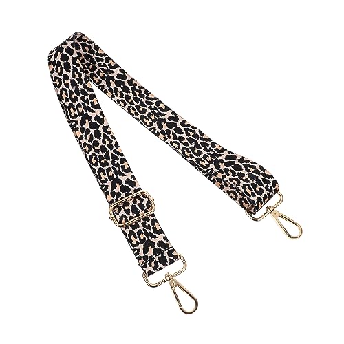 FUNNETOYU Verstellbarer Schultergurt mit Leopardendruck Breiter Taschengurt für Handtaschen DIY Zubehör Leicht Installierbar Langlebig für Umhängetaschen FUNNETOYU Verstellbarer Schultergurt mit Leopardendruck Breiter Taschengurt für Handtaschen DIY Zubehör Leicht Installierbar Langlebig für Umhängetaschen von FUNNETOYU