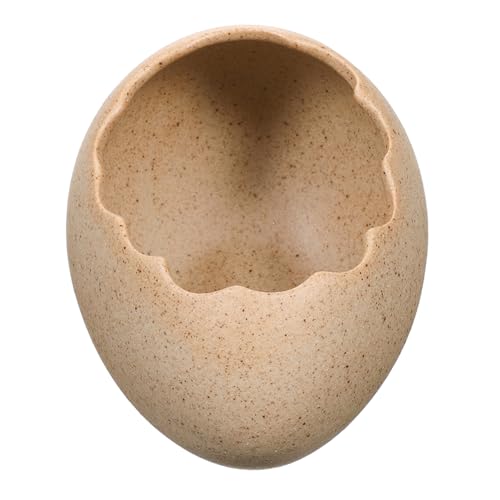 FUNNETOYU Vogelnestschale Durchsichtige Eierkartons Eiförmige Schüssel Pinguin-eierkocher Eierschublade Eierpflanzer Kühlschrank Eierhalter Ostereier Schale Eier Keramik Beige FUNNETOYU Vogelnestschale Durchsichtige Eierkartons Eiförmige Schüssel Pinguin-eierkocher Eierschublade Eierpflanzer Kühlschrank Eierhalter Ostereier Schale Eier Keramik Beige von FUNNETOYU