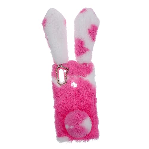 FUNNETOYU Winter Plüsch Telefonhülle für Dekorative Handyabdeckung mit Weichem TPU Boden Schützend für Damen Schützt vor Schmutz Kratzern FUNNETOYU Winter Plüsch Telefonhülle für Dekorative Handyabdeckung mit Weichem TPU Boden Schützend für Damen Schützt vor Schmutz Kratzern von FUNNETOYU
