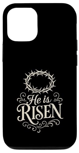 He Is Risen - Risen Cross Jesus Religiöse Ostern Hülle für iPhone 12/12 Pro von FUNNY