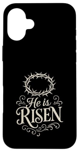 He Is Risen - Risen Cross Jesus Religiöse Ostern Hülle für iPhone 16 Plus He Is Risen - Risen Cross Jesus Religiöse Ostern Hülle für iPhone 16 Plus von FUNNY