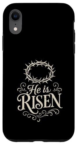 He Is Risen - Risen Cross Jesus Religiöse Ostern Hülle für iPhone XR He Is Risen - Risen Cross Jesus Religiöse Ostern Hülle für iPhone XR von FUNNY