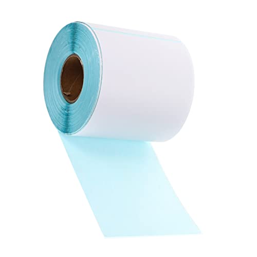 FUNOMOCYA 1 Rolle -Barcode-Papier preisschild namenschild Markierungsetikett klebrig Etiketten für Thermodrucker Adresspapier thermisches Etikett Hitzeempfindliche Aufkleber Weiß von FUNOMOCYA