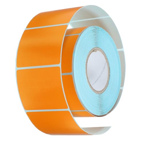 FUNOMOCYA 1 Rolle Farbenfrohes Drei-Sicht-Etikettpapier Express-Etikett leere Adressaufkleber Versandetikettenpapier Paketetiketten Aufkleber für Adressetiketten Drucketiketten Orange FUNOMOCYA 1 Rolle Farbenfrohes Drei-Sicht-Etikettpapier Express-Etikett leere Adressaufkleber Versandetikettenpapier Paketetiketten Aufkleber für Adressetiketten Drucketiketten Orange von FUNOMOCYA
