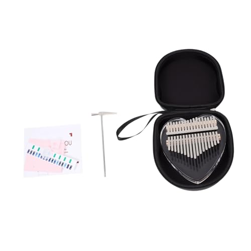 FUNOMOCYA 1 Satz 17-Ton Kalimba musikinstrumente musical instruments present ideas kinderinstrumente Geschenkidee Babyspielzeug Finger klavier Musikinstrument Kalimba Mini-Musikinstrument Acryl von FUNOMOCYA